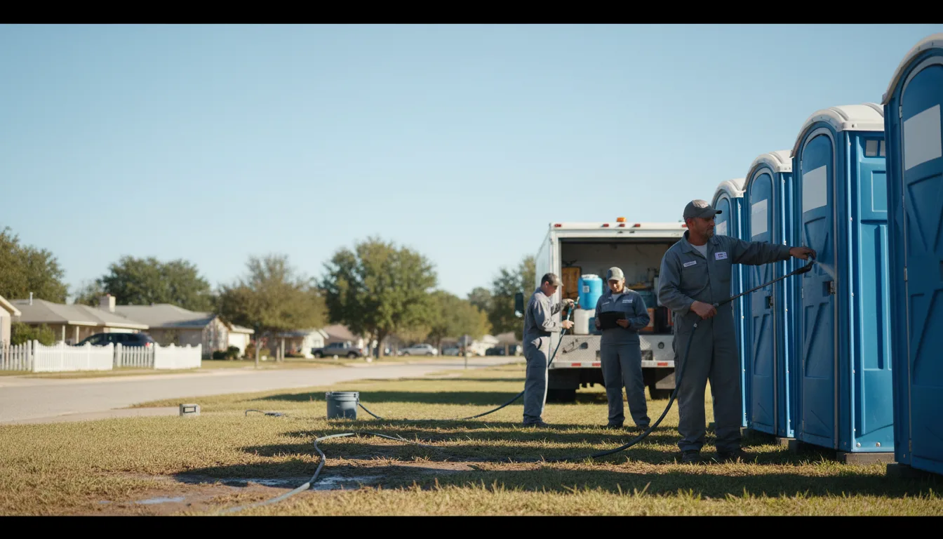 Long-Term Portable Toilet Rental in Ransom Canyon, TX near me